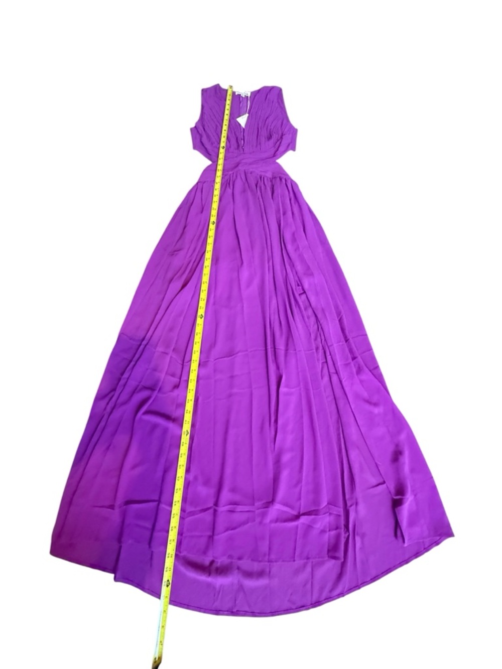Sleeveless Juniors Prom Dresses Long Ruched Chiffon formal size M - Picture 7 of 12